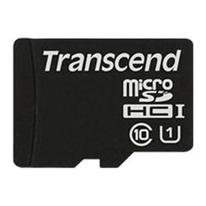 SD microSD Card 16GB Transcend SDHC UHS1 w/adapter