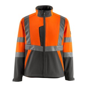 MASCOT® unisex Warnjacke Kiama  warnorange, anthrazit Größe L