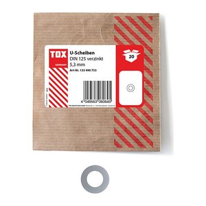TOX Unterlegscheiben 133490753 5,3 mm, 20 St.