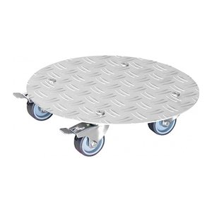 WAGNER® design yourself Pflanzenroller GH 7005 Metall, Ø 30,0 cm silber rund, 1 St.
