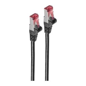 Shiverpeaks Patchkabel S/FTP cat 6A PIMF LSZH GHMT schw 50cm