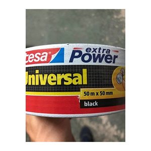 tesa extra Power® Universaltape Gewebeband schwarz 50,0 mm x 50,0 m 1 Rolle