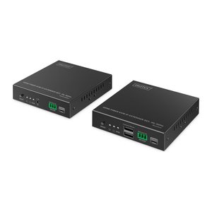DIGITUS Extender Set HDMI Fiber 4K/60Hz schwarz
