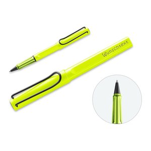 LAMY safari Tintenroller neongelb, Schreibfarbe: blau, 1 St.