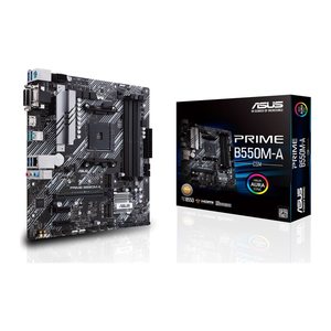 ASUS Prime B550M-A CSM Mainboard, AM4, Micro-ATX, B550, 128 GB