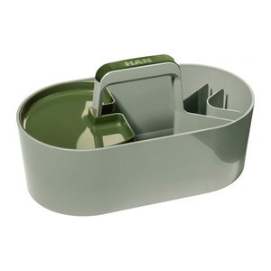 HAN Schreibtisch-Organizer Toolbox Loft hellgrün Kunststoff 4 Fächer 34,0 x 18,7 x 18,8 cm