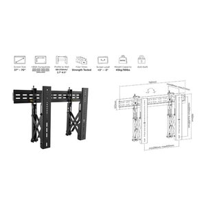Equip Wandhalterung 37"-70"/1TFT Popout 1Gelenk 45Kg sw lite Retail