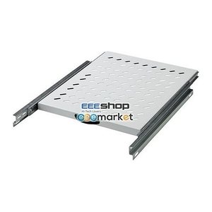 DIGITUS Fachboden 1HE 30x483x570mm bis 25kg grau ausziehbar
