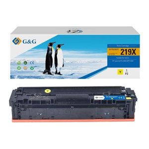 G&G Toner kompatibel zu HP 219X W2192X Gelb 2500 Seiten