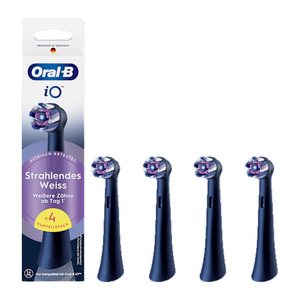 Oral-B iO Strahlendes Weiss Zahnbürstenaufsätze, 4 St.