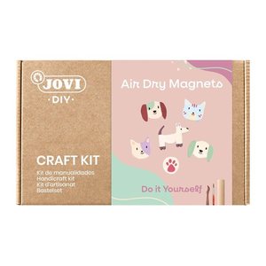 JOVI Modelliermasse DIY Air Dry Magnete mehrfarbig