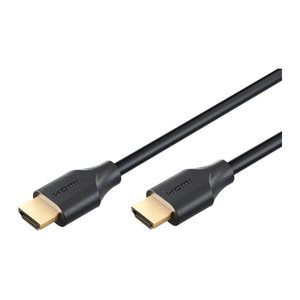 goobay Ultra High-Speed HDMI-Kabel mit Ethernet 2,0 m schwarz, 1 St.