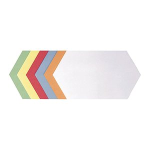 FRANKEN Moderationskarten farbsortiert 29,7 x 16,5 cm, 500 Blatt
