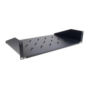 Inter-Tech 19" Boden SW-2U-300, 89x480x300mm, RAL 9005