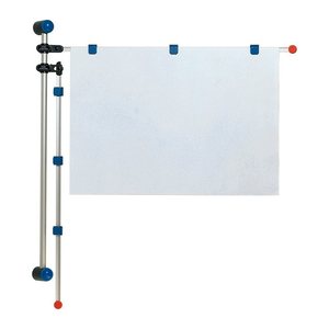 MAUL Planhalter DIN A0 silber Wandmontage, 1 St.