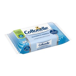 Cottonelle Feuchtes Toilettenpapier Ultimativ Frisch 1-lagig, 42 Tücher