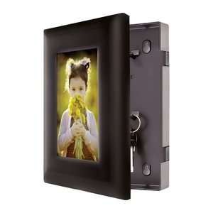 Master Lock® 5451EURD Schlüsselkasten schwarz mit 5 Haken, 17,0 x 4,0 x 22,0 cm, 1 St.
