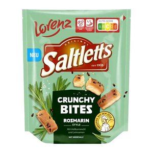 Saltletts Crunchy Bites Rosmarin 100,0 g, 1 St.