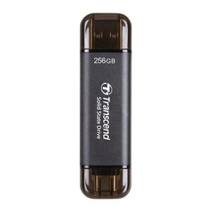 SSD 256GB Transcend ESD310C Portable, USB 10Gbps, Type-C/A