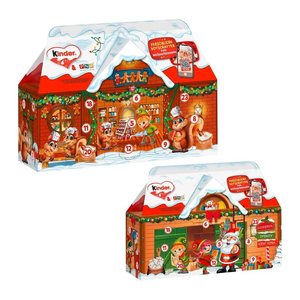 kinder Adventshaus 3D Adventskalender  24 St./234,0 g, 1 St.