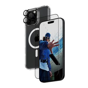 PanzerGlass™ 3-in-1 Schutz-Set für Apple iPhone 16 Pro Max