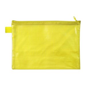 VELOFLEX Reißverschlussbeutel DIN A5 gelb 0,26 mm, 1 St.