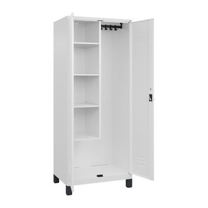 CP Putzmittelschrank Classic Plus 080110-02 S10013 verkehrsweiß 4 Fachböden 80,0 x 50,0 x 195,0 cm, aufgebaut, 1 St.