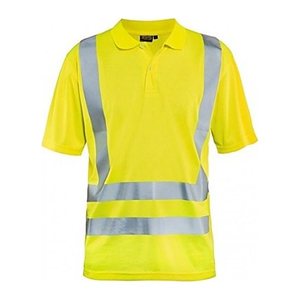 BLAKLÄDER® unisex Warnschutz Shirt 3391 gelb Größe XS, 1 St.
