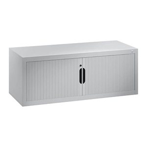 CP Omnispace Aufsatz-Rollladenschrank silber keine Fachböden 120,0 x 42,0 x 45,0 cm