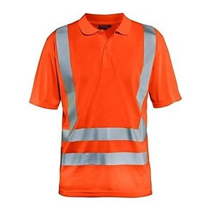 BLAKLÄDER® unisex Warnschutz Shirt 3391 orange Größe L, 1 St.