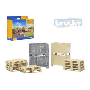 bruder Logistik-Set 2415 Zubehörset für Spielzeugautos