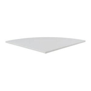 SODEMATUB Verbindungsplatte lichtgrau, dreieckig abgerundet 80,0 x 80,0 x 2,5 cm