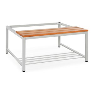 Sitzbank "Design" – Untergestell für Spinde (1185 x 800 x 400 mm)