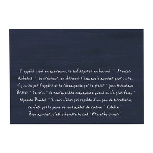 PROnappe Platzsets Schiefer schwarz 30,0 x 40,0 cm, 400 St.