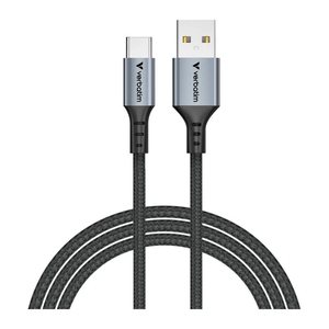 Verbatim USB-A auf USB-C Kabel Sync & Charge 18W 120cm