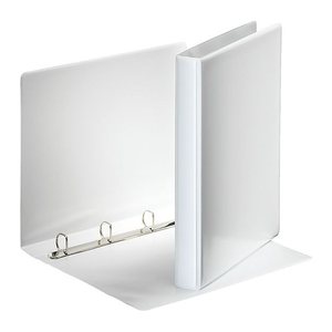 Esselte Präsentationsringbücher 4-Ringe weiß 3,8 cm DIN A4, 10 St.
