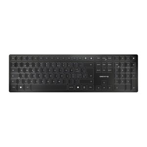 CHERRY KW9100 Wireless SLIM Tastatur CH schwarz/grau
