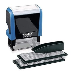 trodat Textstempel, individualisierbar printy 4913 Typo selbstfärbend schwarz ohne Logo, 1 St.