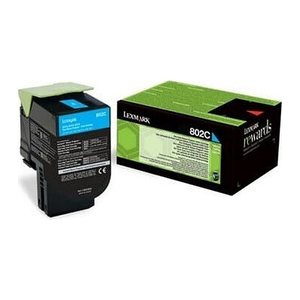 Lexmark 80C20C0  cyan Toner