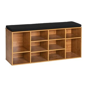 WENKO Schuhbank Loft 50731800 braun Holz 103,0 cm