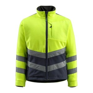MASCOT® unisex Warnjacke SHEFFIELD gelb, schwarzblau Größe L