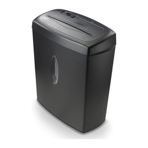 hama Safe X100CD Aktenvernichter mit Partikelschnitt P-4, 4 x 40 mm, bis 10 Blatt, schwarz