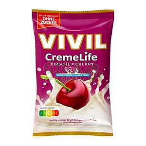 VIVIL® Creme Life Kirsche  Bonbons 23 St./ 90,0 g, 1 Pack