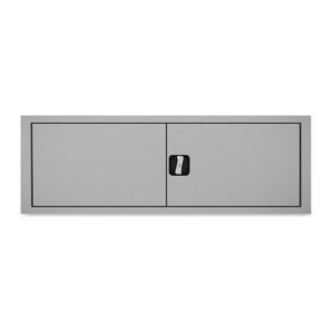 Aufsatzschrank für Stahlschränke – Korpus in Lichtgrau (1200 x 420 x 400 mm)