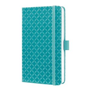 SIGEL Notizbuch Jolie® ca. DIN A6 liniert, aqua green Hardcover 174 Seiten, 1 St.
