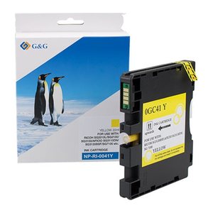 G&G Tintenpatrone kompatibel Ricoh GC41Y/ 405768 XL-Gelb