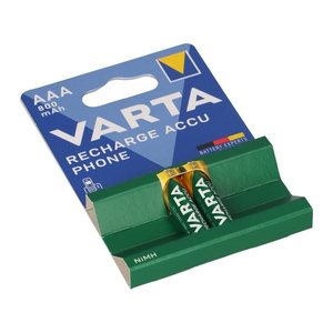 VARTA Akkus RECHARGE ACCU Phone Ni-MH Micro AAA 800 mAh, 2 St.