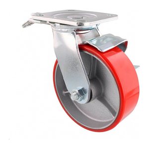 WAGNER® design yourself Schwerlast-Lenkrolle RO 0115 rot