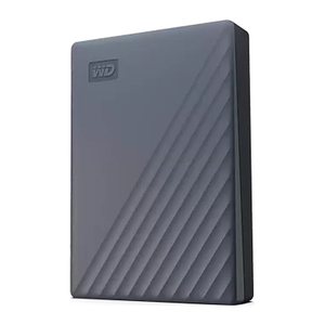 Western Digital My Passport mit USB-C 2 TB externe HDD-Festplatte grau