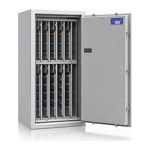 ISS safe4key Schlüsseltresor lichtgrau mit 720 Haken, Elektronikschloss, 50,0 x 42,0 x 100,0 cm, 1 St.